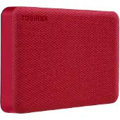 Toshiba 4 TB draagbare externe Canvio Advance USB-harde schijf 3.2 Gen 1 Rood