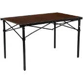 Bo Camp Industrial collection - Tafel - Orcas - Lamel - 115x70 cm