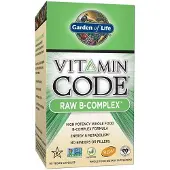 Elämän puutarha,Garden of Life , Vitamin Code, RAW B-Complex, 60 Vegan Capsules