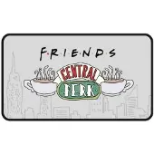 Friends Deurmat Central Perk 40 X 70 Cm Rubber/polyester Grijs