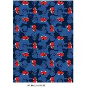 Spider-man Spiderman fleece plaid flanel 110 x 150 cm - polyester