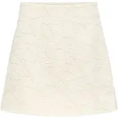Object Dames Rokken Objmathilda Lisa Hw Short Skirt - Ecru - Maat 34