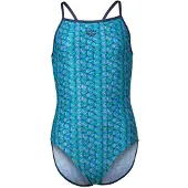 Arena 1-delig meisjes zwempak Starfish Lightdrop | Maat 14/15 ans