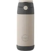 AYA&IDA - Drinking Bottle - Thermosfles - Waterfles - KIDS straw - 350ml - CREAM BEIGE