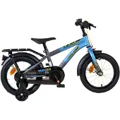 Volare Thombike Kinderfiets - Jongens - 14 inch - Blauw Grijs
