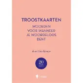 Sans marque Troostkaarten – Set van 20 – Voor Overlijden, Ziekte en Andere Tegenslagen