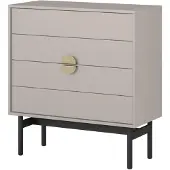 Selsey Ladekast Stoon II met 4 lades, taupe, 85cm