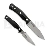 Casström Swedish Hunters Combo dubbel mes, Black Micarta