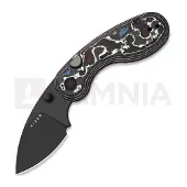 Kizer Cutlery Microbe M390 vouwmes, Fat Carbon, DLC