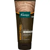 Kneipp Douchemiddel krachtvol - 2x200 ml in transparante reistoilettas