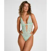 Hunkemoller Body Cinnamon Groen Dames | Maat: M