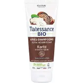 Natessance Ultra Voedende Biologische Sheaboter en Plantaardige Keratine Conditioner 200 ml Haarspoeling