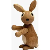 Spring Copenhagen Bounce konijn decoratie 9,5 cm Eik