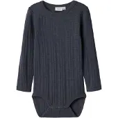 Name It Mini Merino Wol Romper 98 EU Jongens