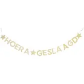 HEMA Slinger 1.8m papier geslaagd (goud)