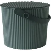 SmartaSaker opbergemmer Omnioutil S, kunststof, licht, donkergroen, 8 l, 239857