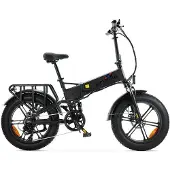 ENGWE Engine X - Elektrische Vouwfiets incl. kettingslot - 20 inch - 250W motor - Actieradius tot 100 km - 7 versnellingen - Mechanische schijfremmen - Zwart
