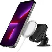 Spigen MagFit Dashboard Standaard voor Apple MagSafe Lader Zwart