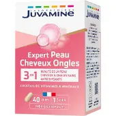 Juvamine Huid Haar Nagels 40 Capsules