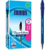 Paper Mate FlexGrip gelpennen | medium punt (0,7 mm) | blauwe inkt | 12 stuks