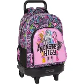 Monster High Compact Monster High Drama Rugzak Met Wielen