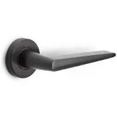 Formani Basics LB21H deurkruk geveerd op rozet - PVD gunmetal