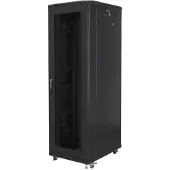 Lanberg FF01-8842-23B rack 42U Vrijstaande rek Zwart