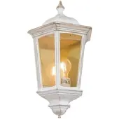 Orion Wandlamp buiten Puchberg, dimbaar, wit / opaal, Aluminium, Antiek, Wandlamp buiten