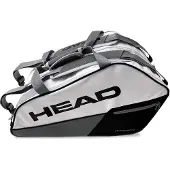 Head Core Ultimate Padel tas racketbag grijs-wit