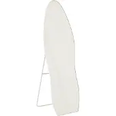 J-Line staande spiegel wit - glas - 180 x 56 x 3 cm