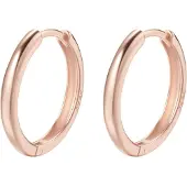 Hey Happiness Oorbellen 'Urban Hoop' rose-goud