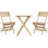Axi Rae Bistroset Bruin Teak