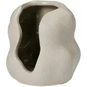 Broste Copenhagen Hekla Hurricane windlicht Duifgrijs, Ø9,5 cm