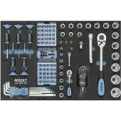 Hazet 163-466/106 Gereedschapsset Incl. schuiminzet 106-delig