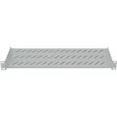 Intellinet 712200 19 inch Apparaatbodem voor patchkast 1 HE Vast inbouw Geschikt voor kastdiepte: vanaf 450 mm Grijs