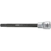 Hazet Cilinderkop-dopsleutelbit 2579-9 · 1/2 inch (12,5 mm) vierkant hol · Polydrive-profiel · 168 mm