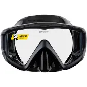 Cressi Liberty Diving Mask Zwart