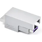 Smartkeeper 1 x USB-kabelsloten zonder BASIC-sleutel, Beveiliging van notebooks, Paars