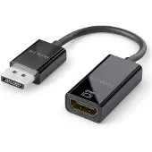 PureLink DisplayPort naar HDMI-adapter 0,15 m (HDMI, 15 cm), Data + Video Adapter, Zwart