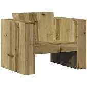 vidaXL Tuinbank 79x60x62 cm geïmpregneerd grenenhout