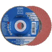 PFERD TOOLS 67656100 PFF 100 A-COOL 60 SG INOX+ALU/16,0 Lamellenschijf Diameter 100 mm Boordiameter 16 mm Korrelgrootte (num) 60 Aluminium, Non-ferrometaal,