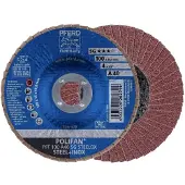 PFERD TOOLS 67604100 PFF 100 A 40 SG STEELOX/16,0 Lamellenschijf Diameter 100 mm Boordiameter 16 mm Korrelgrootte (num) 40 RVS, Staal 10 stuk(s)