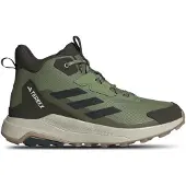 Adidas Lage schoen 'Anylander' lichtgroen / zwart / wit
