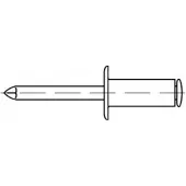 Toolcraft TO-5444367 Popnagel 3.2 mm RVS 500 stuk(s)