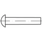 Toolcraft TO-5448570 Halfronde klinknagel 6 mm 500 stuk(s)