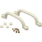 Swing King Speeltoestel Handgreep - Plastic - Wit - 24cm