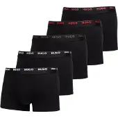 HUGO Boxershorts crème / kaki / rood / zwart