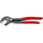 Knipex Slangklemtang Voor Klik-Klemmen | 180 mm Lengte | Anti-Slip | Kunststof Bekleed | Grijs Geatramenteerd - 85 51 180 C SB