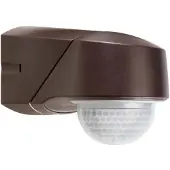 ESYLUX bewegingsschakelaar (compleet) kunststof, bruin, uitvoering bewegingsmelder