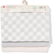 HEMA Hydrofieldoeken 60x60cm blokken - 3 stuks